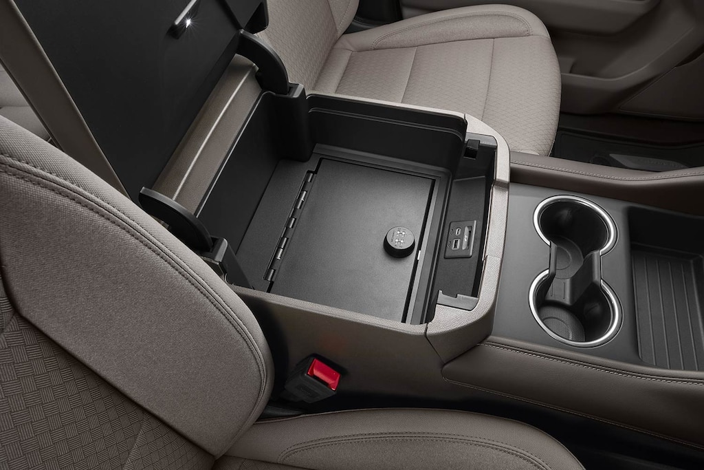 Compartimento de seguridad para Chevrolet Suburban 2024