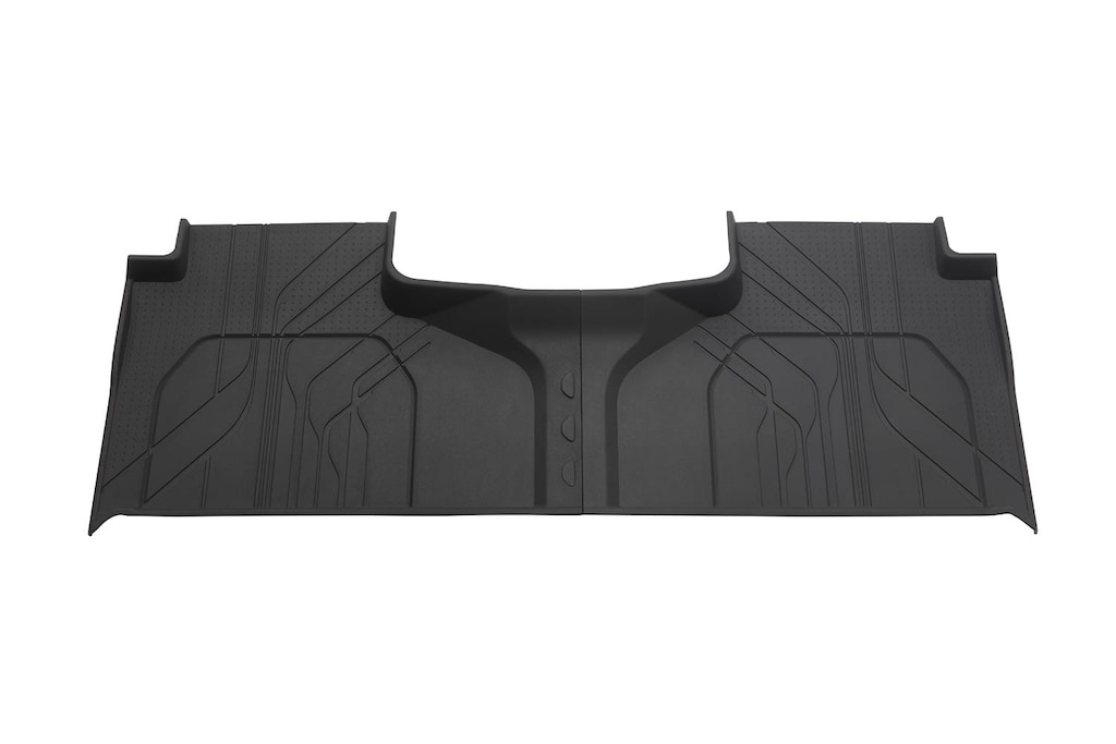 Tapete de vinil rígido 2da fila en negro para Chevrolet Suburban 2024